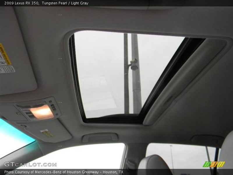 Tungsten Pearl / Light Gray 2009 Lexus RX 350