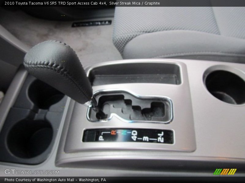 Silver Streak Mica / Graphite 2010 Toyota Tacoma V6 SR5 TRD Sport Access Cab 4x4