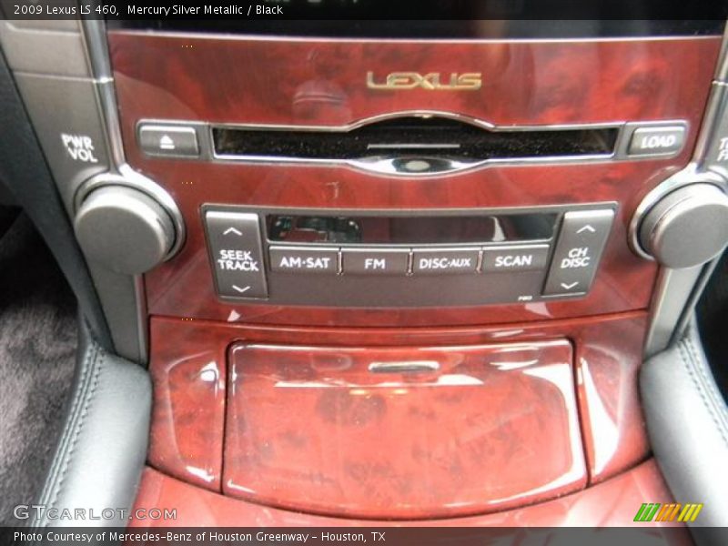 Mercury Silver Metallic / Black 2009 Lexus LS 460