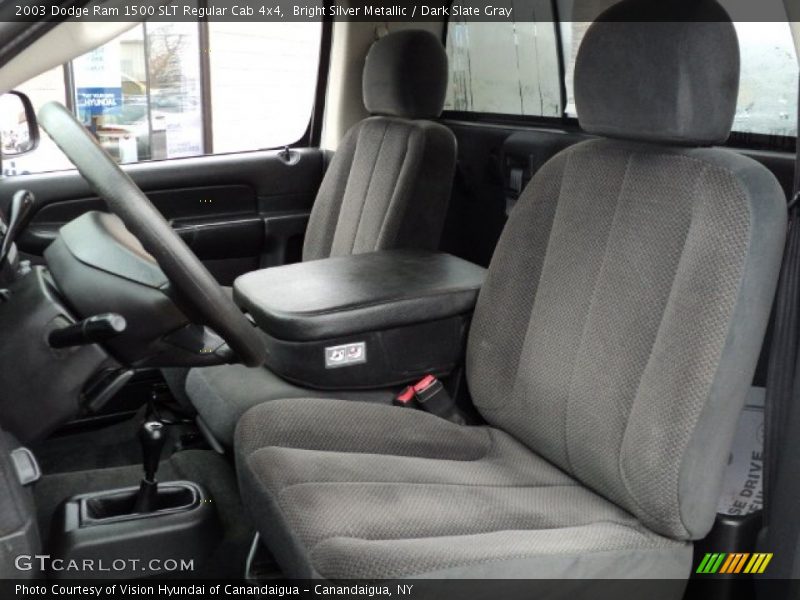 Bright Silver Metallic / Dark Slate Gray 2003 Dodge Ram 1500 SLT Regular Cab 4x4