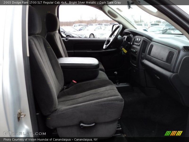 Bright Silver Metallic / Dark Slate Gray 2003 Dodge Ram 1500 SLT Regular Cab 4x4