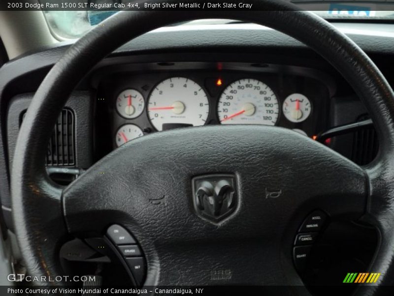 Bright Silver Metallic / Dark Slate Gray 2003 Dodge Ram 1500 SLT Regular Cab 4x4