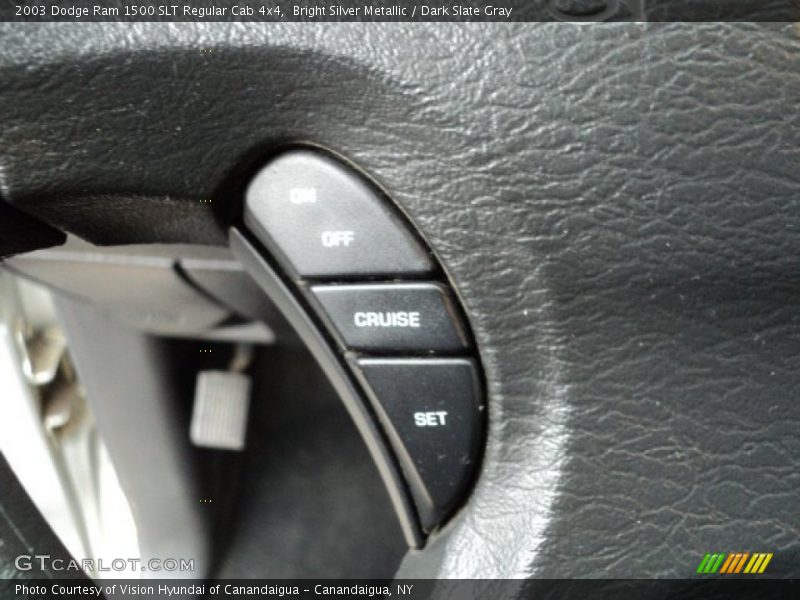 Bright Silver Metallic / Dark Slate Gray 2003 Dodge Ram 1500 SLT Regular Cab 4x4