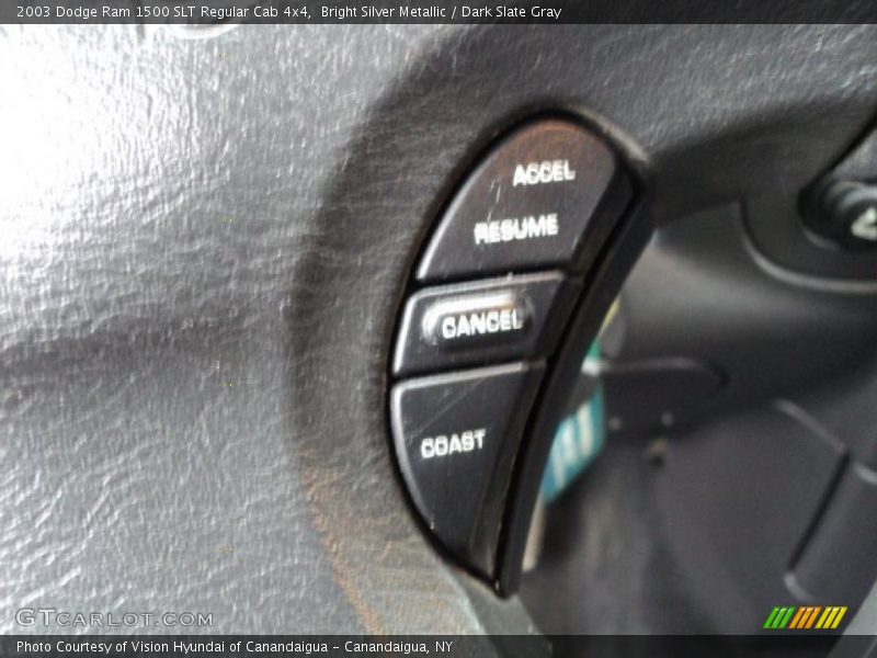 Bright Silver Metallic / Dark Slate Gray 2003 Dodge Ram 1500 SLT Regular Cab 4x4