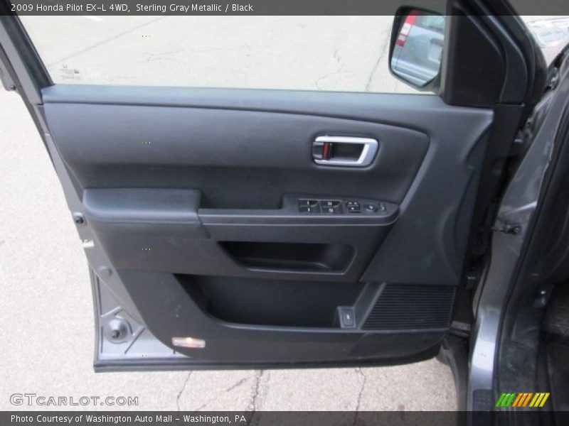 Sterling Gray Metallic / Black 2009 Honda Pilot EX-L 4WD