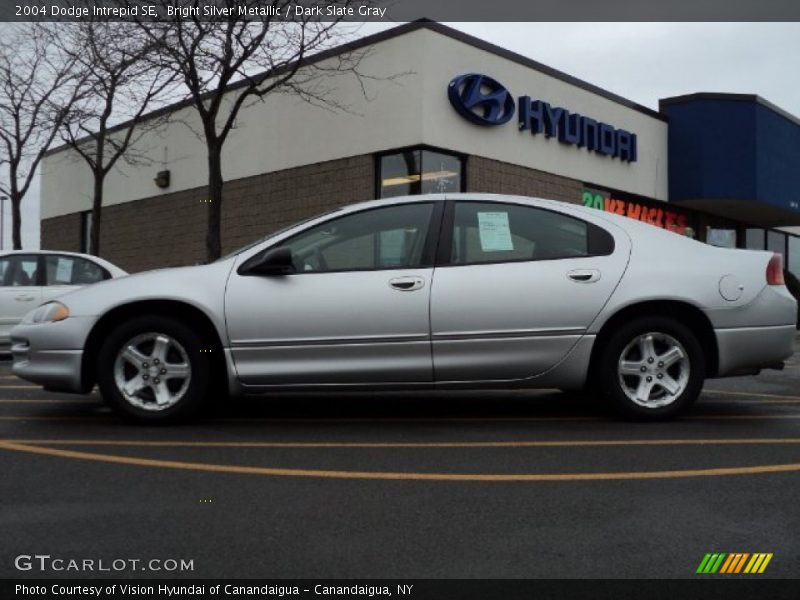 Bright Silver Metallic / Dark Slate Gray 2004 Dodge Intrepid SE