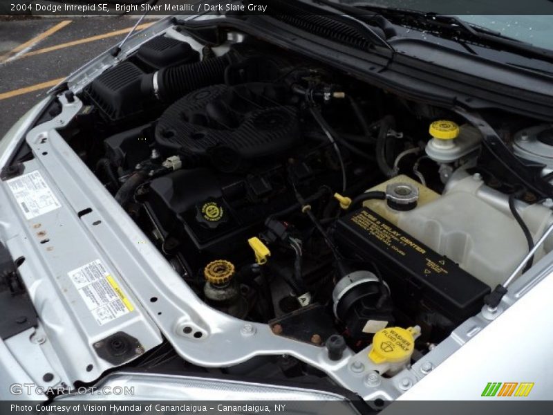 Bright Silver Metallic / Dark Slate Gray 2004 Dodge Intrepid SE