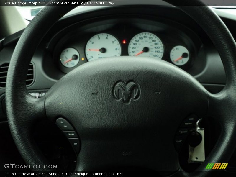 Bright Silver Metallic / Dark Slate Gray 2004 Dodge Intrepid SE