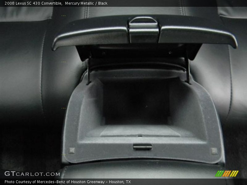 Mercury Metallic / Black 2008 Lexus SC 430 Convertible