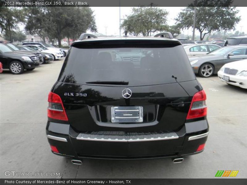 Black / Black 2012 Mercedes-Benz GLK 350