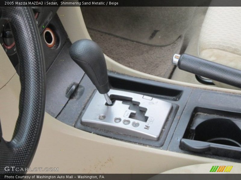Shimmering Sand Metallic / Beige 2005 Mazda MAZDA3 i Sedan