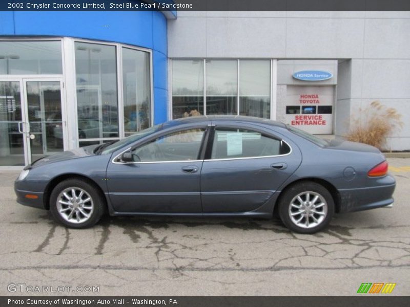 Steel Blue Pearl / Sandstone 2002 Chrysler Concorde Limited