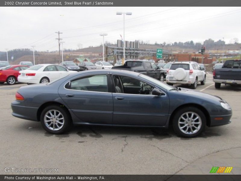 Steel Blue Pearl / Sandstone 2002 Chrysler Concorde Limited