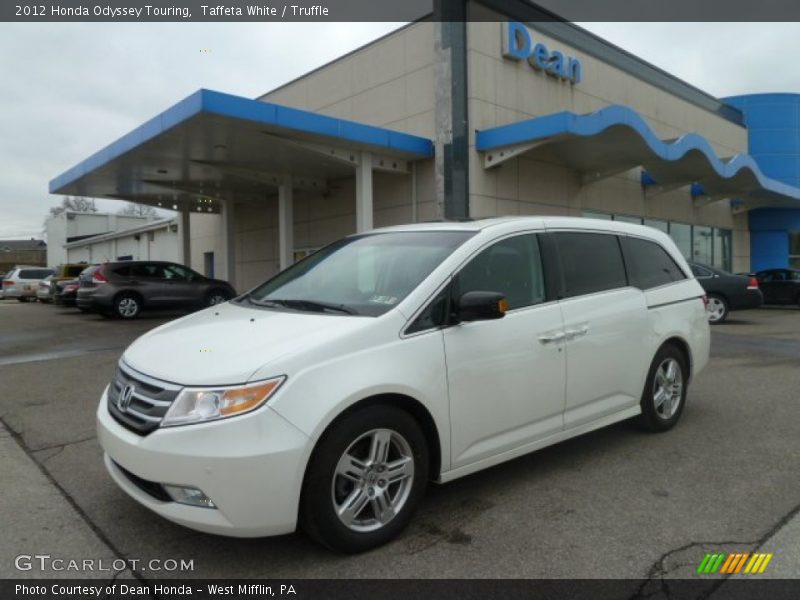 Taffeta White / Truffle 2012 Honda Odyssey Touring