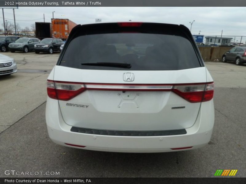 Taffeta White / Truffle 2012 Honda Odyssey Touring