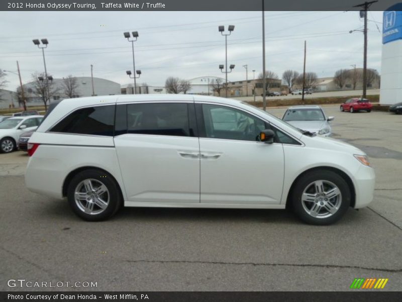 Taffeta White / Truffle 2012 Honda Odyssey Touring