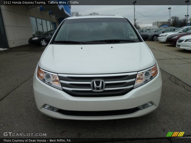 Taffeta White / Truffle 2012 Honda Odyssey Touring