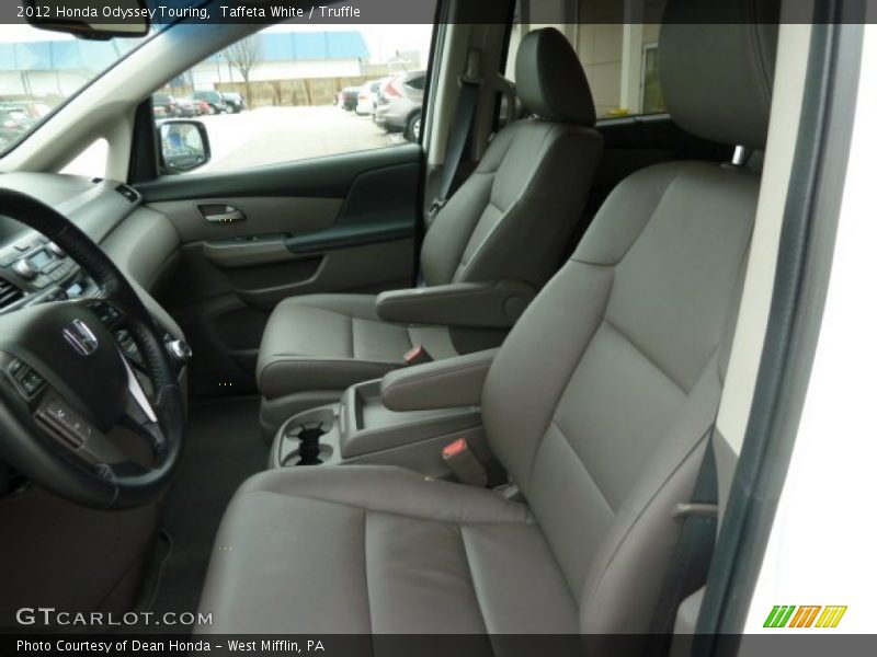 Taffeta White / Truffle 2012 Honda Odyssey Touring