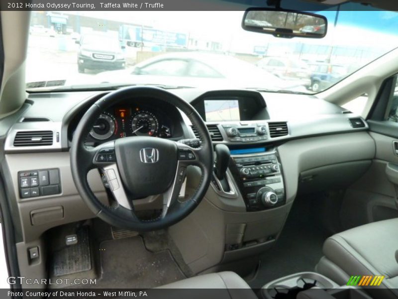 Taffeta White / Truffle 2012 Honda Odyssey Touring