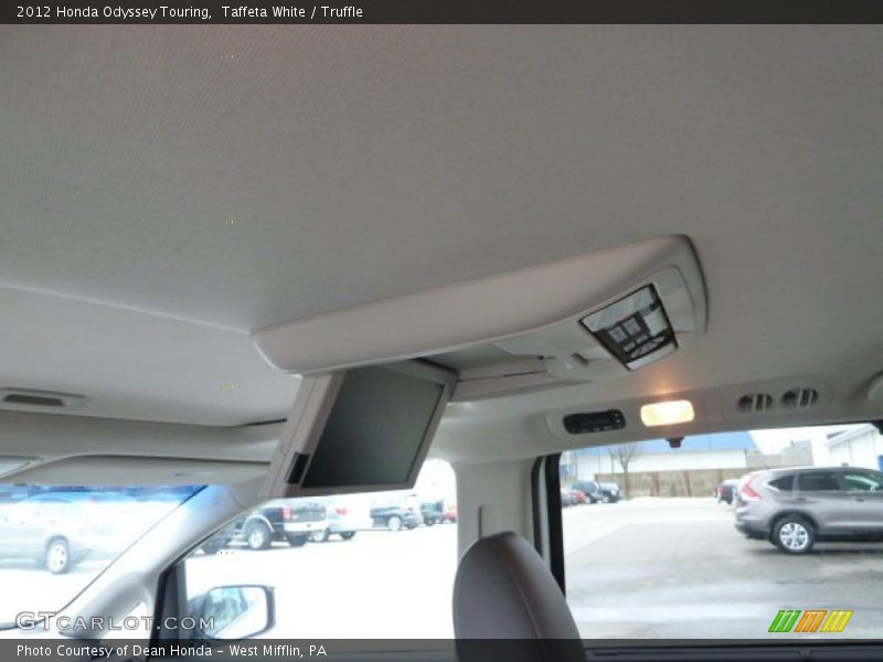 Taffeta White / Truffle 2012 Honda Odyssey Touring