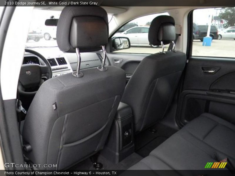 White Gold / Dark Slate Gray 2010 Dodge Journey SE