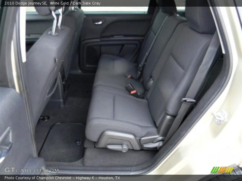 White Gold / Dark Slate Gray 2010 Dodge Journey SE