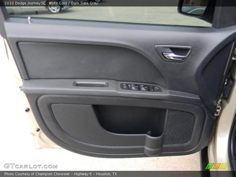 White Gold / Dark Slate Gray 2010 Dodge Journey SE