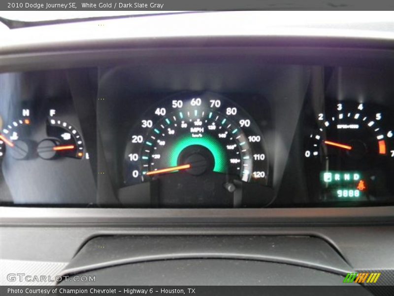 White Gold / Dark Slate Gray 2010 Dodge Journey SE
