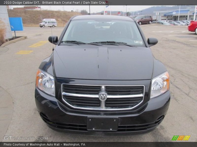 Brilliant Black Crystal Pearl / Dark Slate Gray 2010 Dodge Caliber SXT