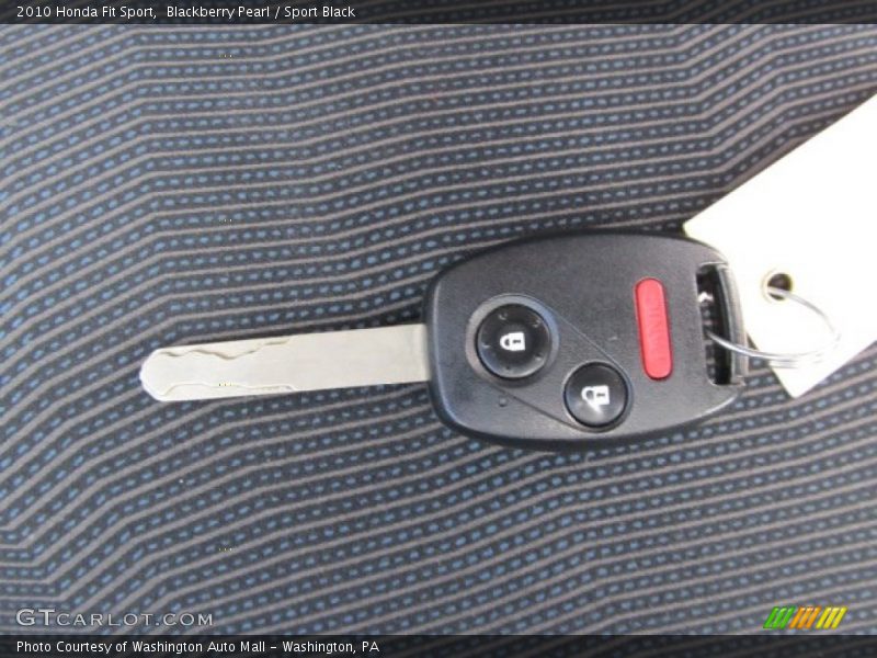 Keys of 2010 Fit Sport