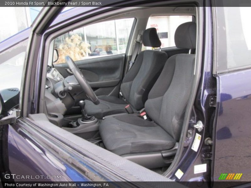 Blackberry Pearl / Sport Black 2010 Honda Fit Sport