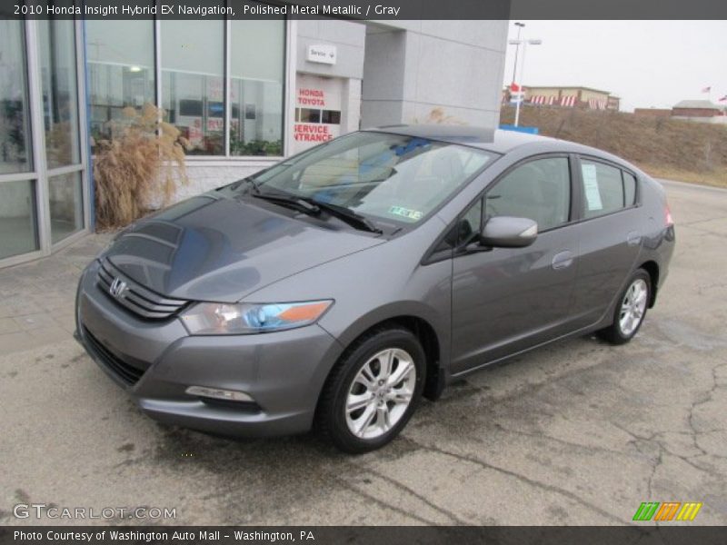 Polished Metal Metallic / Gray 2010 Honda Insight Hybrid EX Navigation