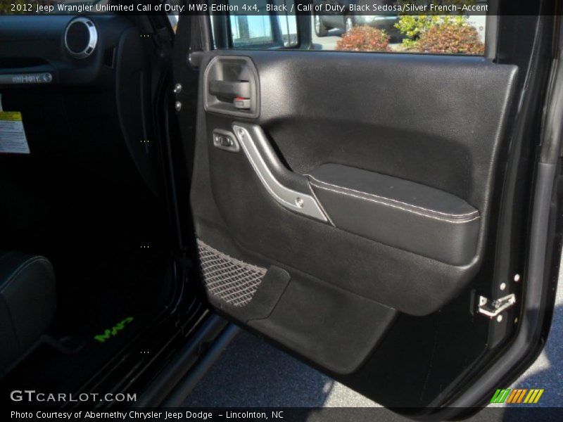 Door Panel of 2012 Wrangler Unlimited Call of Duty: MW3 Edition 4x4