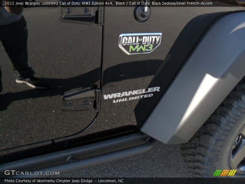 Call of Duty: MW3 Edition Badge - 2012 Jeep Wrangler Unlimited Call of Duty: MW3 Edition 4x4
