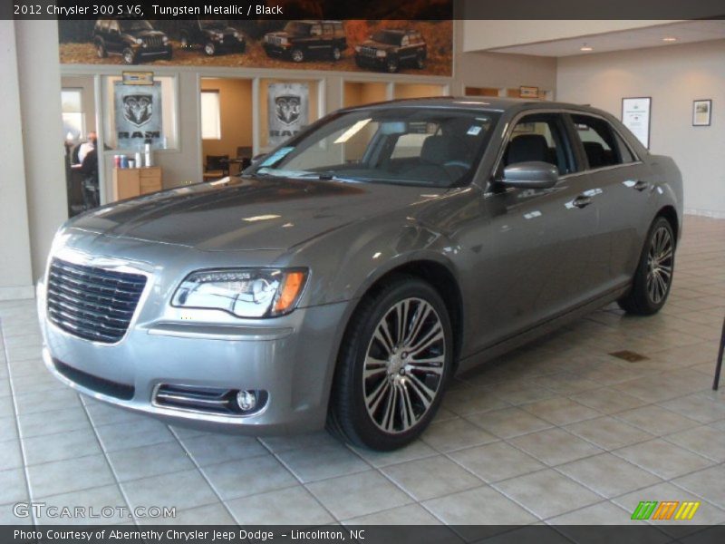 Tungsten Metallic / Black 2012 Chrysler 300 S V6