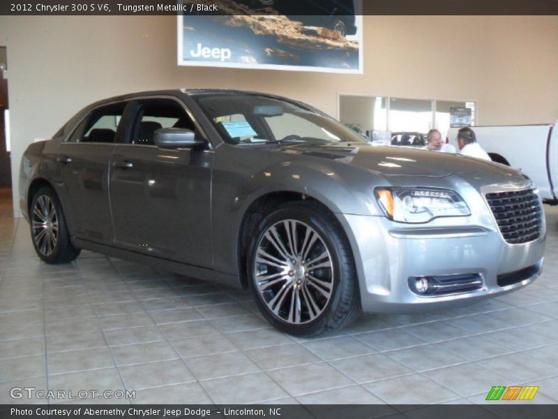Tungsten Metallic / Black 2012 Chrysler 300 S V6