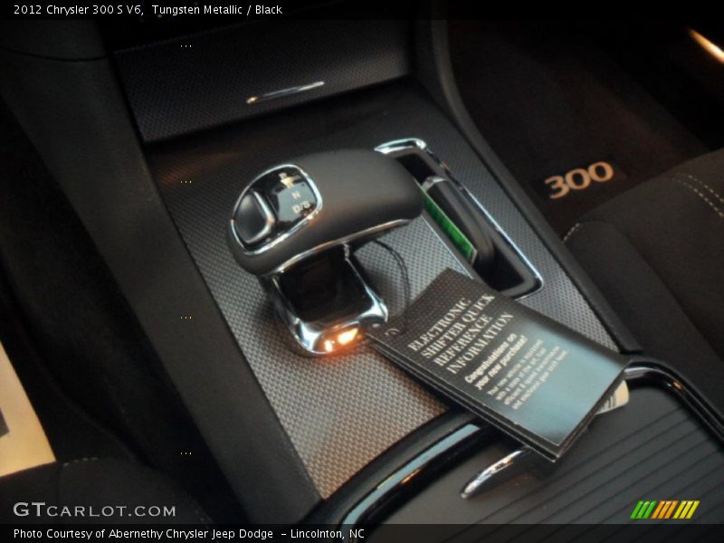 Tungsten Metallic / Black 2012 Chrysler 300 S V6
