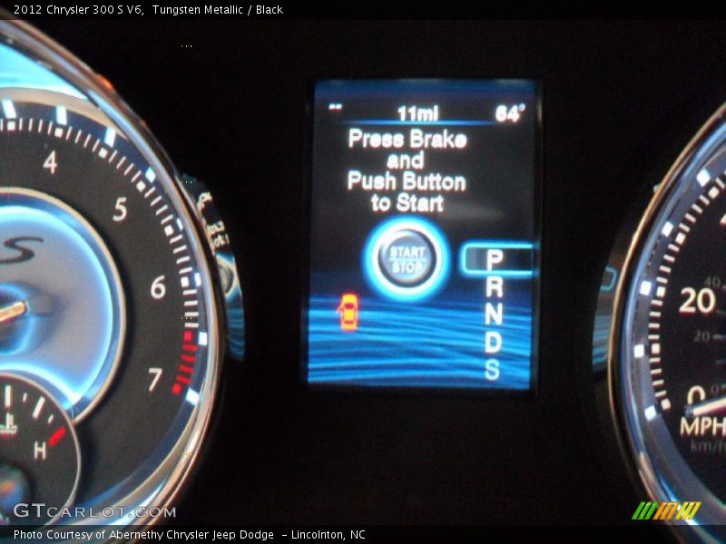 Tungsten Metallic / Black 2012 Chrysler 300 S V6