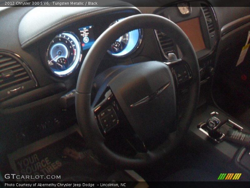 Tungsten Metallic / Black 2012 Chrysler 300 S V6