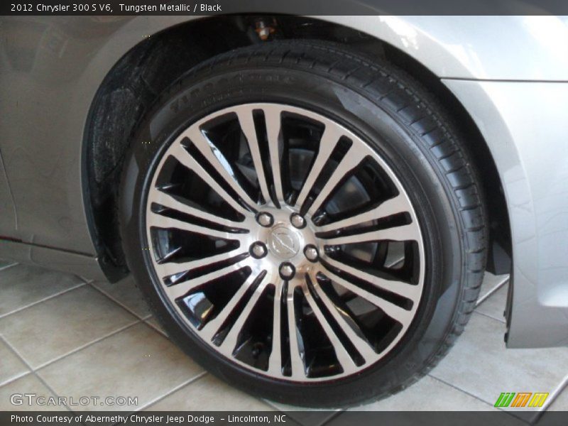 Tungsten Metallic / Black 2012 Chrysler 300 S V6