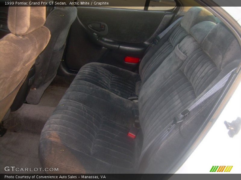 Arctic White / Graphite 1999 Pontiac Grand Prix GT Sedan