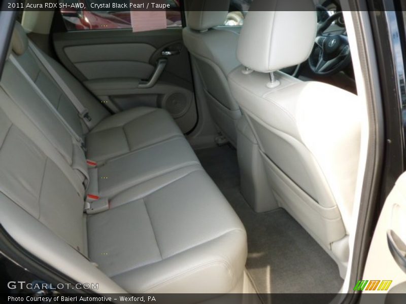 Crystal Black Pearl / Taupe 2011 Acura RDX SH-AWD