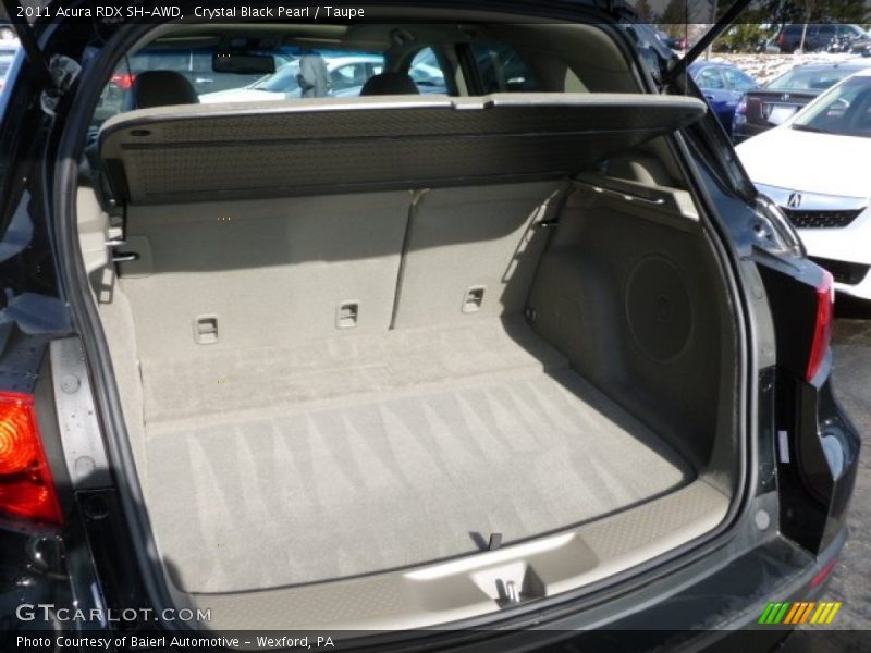  2011 RDX SH-AWD Trunk