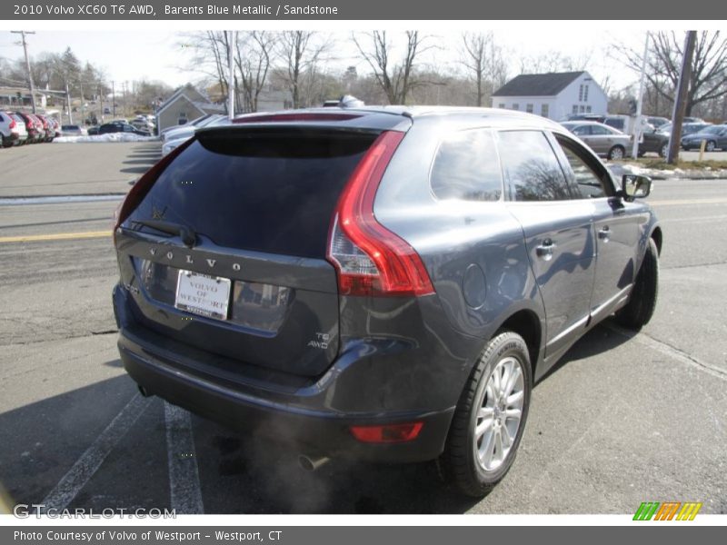 Barents Blue Metallic / Sandstone 2010 Volvo XC60 T6 AWD