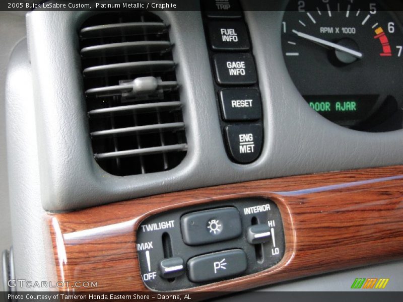 Platinum Metallic / Graphite 2005 Buick LeSabre Custom