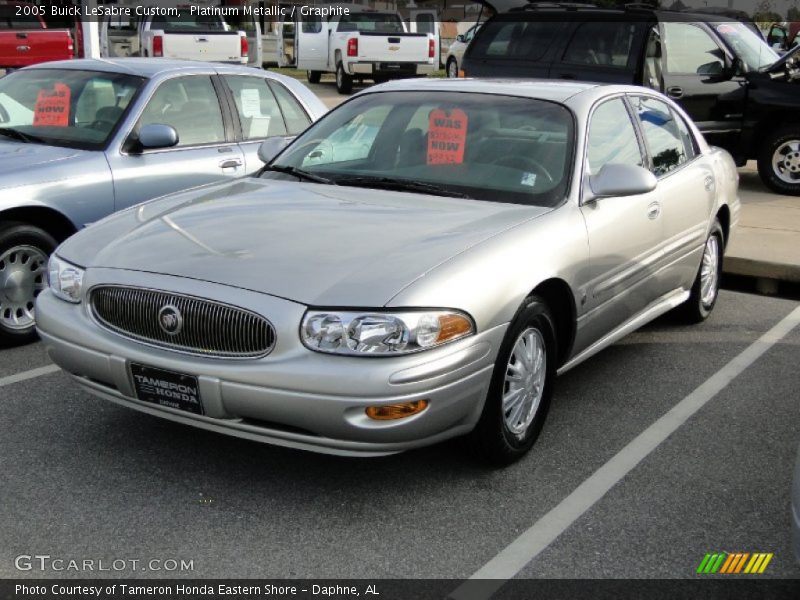 Platinum Metallic / Graphite 2005 Buick LeSabre Custom