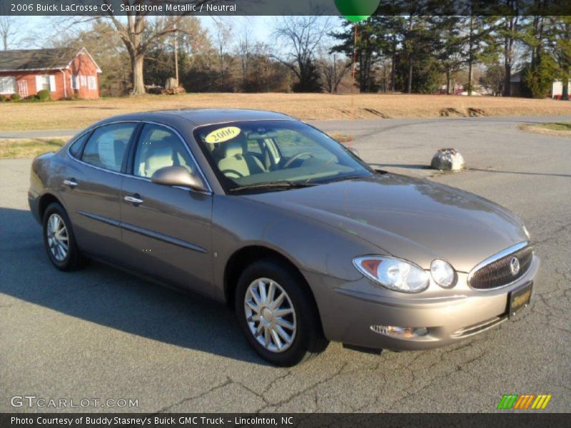 Sandstone Metallic / Neutral 2006 Buick LaCrosse CX