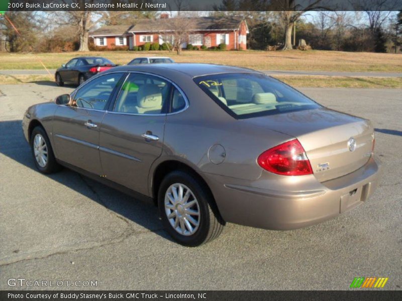 Sandstone Metallic / Neutral 2006 Buick LaCrosse CX