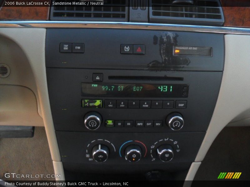 Sandstone Metallic / Neutral 2006 Buick LaCrosse CX