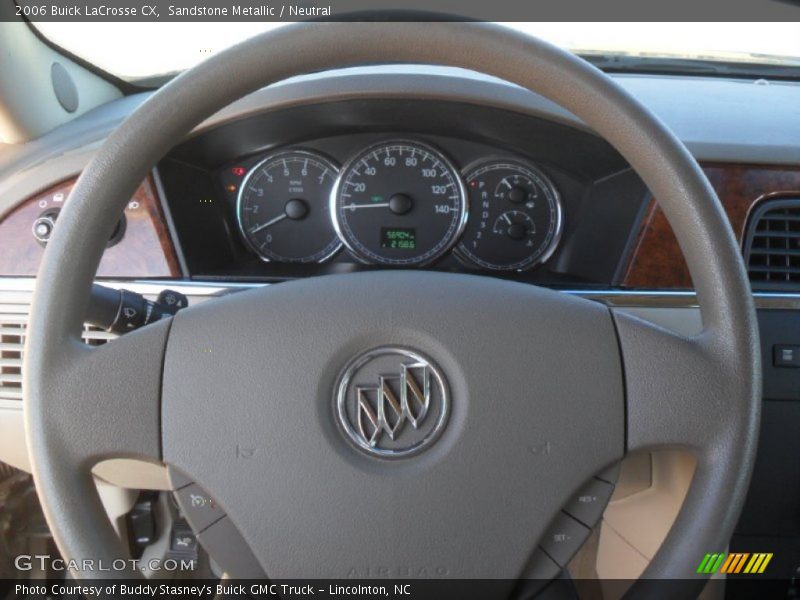 Sandstone Metallic / Neutral 2006 Buick LaCrosse CX